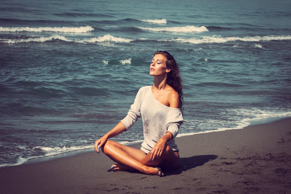 Yoga am Meer