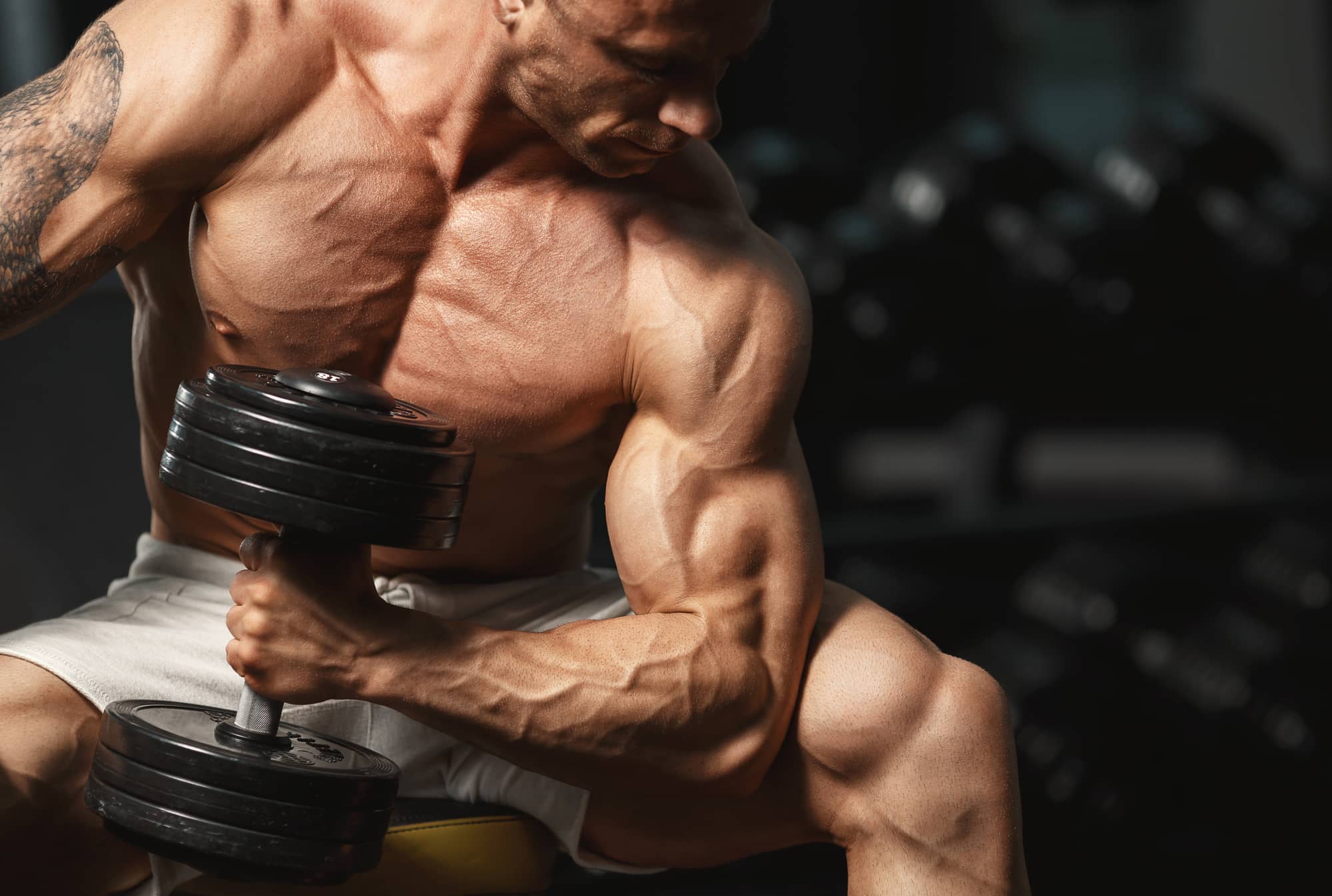 Hanteltraining mit L-Arginin