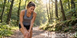 Warum deine Knie beim Training schmerzen – Ursachen und Lösungen Knieschmerzen beim Laufen auf einem Waldweg